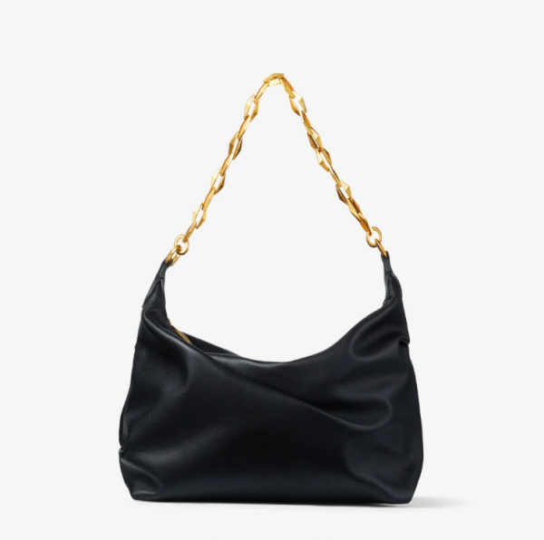 Tote Hobo dengan Tali Kulit Bergaya Rantai